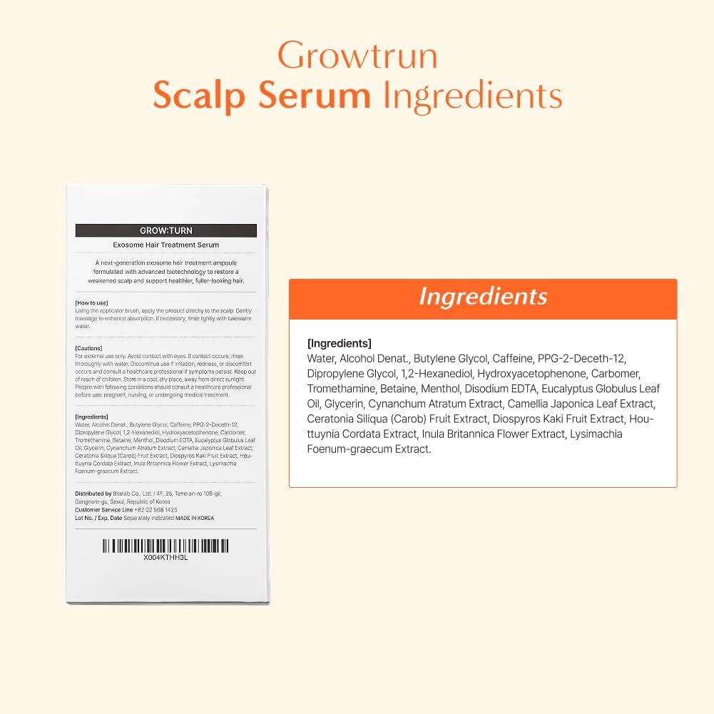 Growturn Hair Serum with Brush 100ml